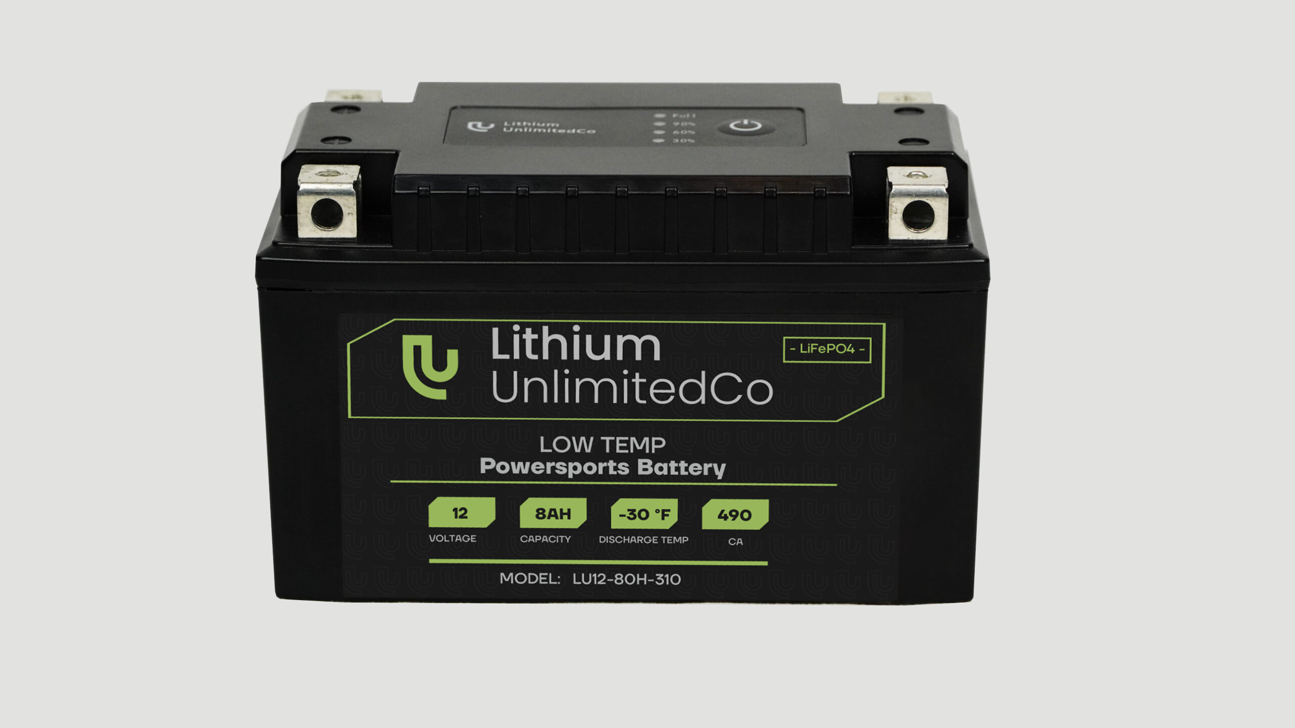 Low Temp Powersport Battery LU12-80H-310